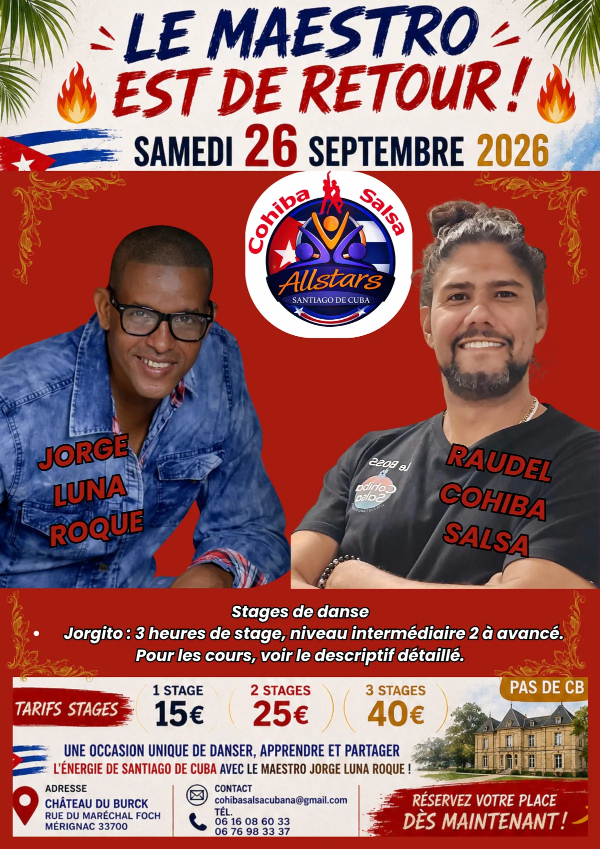 Le Maestro est de retour