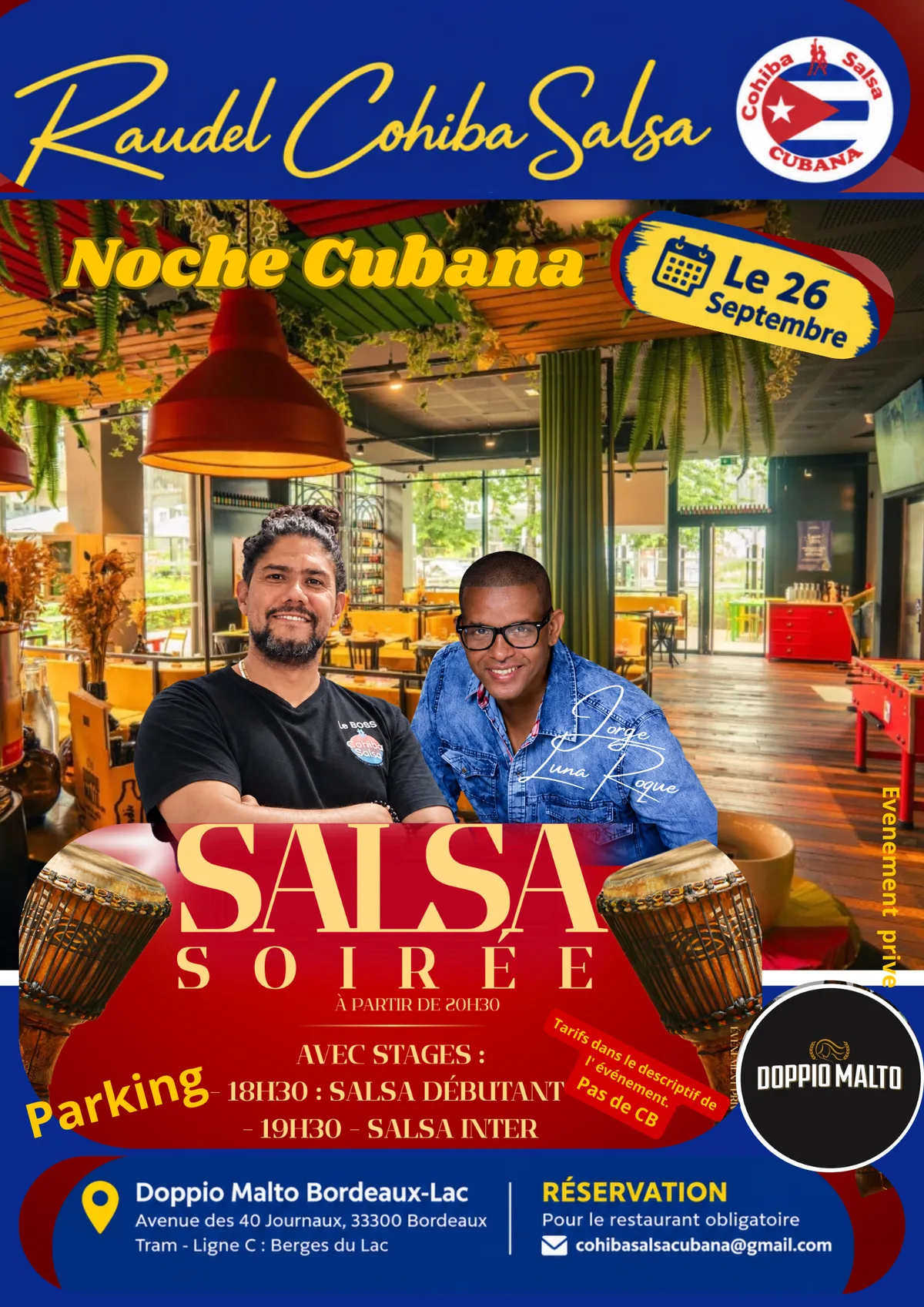 NOCHE CUBANA 26/09/2026